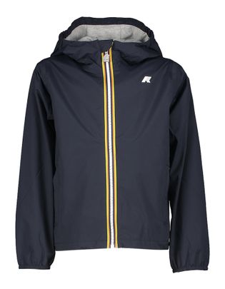 K Way Donkerblauwe regenjas met kap K-Way