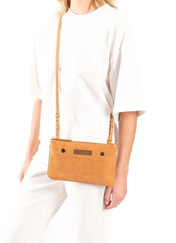 Camel crossbody Mini Clio Goldbrenner
