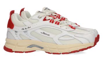 White/red lage sneakers Mercer 