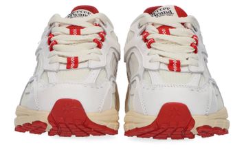 White/red lage sneakers Mercer 