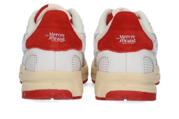 White/red lage sneakers Mercer 