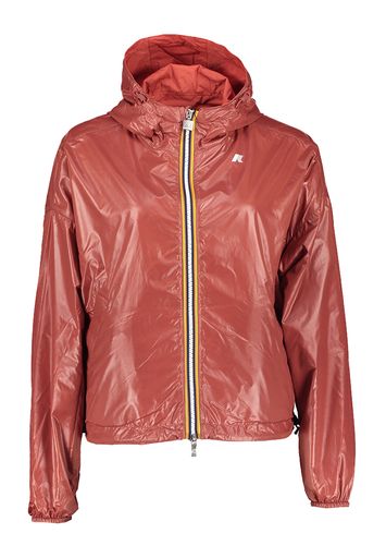 Rode omkeerbare regenjas Laurette Plus K-way