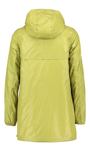 Kaki/groen reversibel jas met kap Sophie Double K-Way