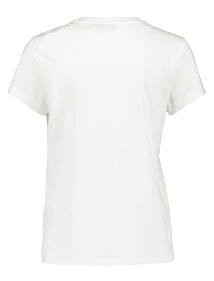Witte t-shirt met v-hals Ralph Lauren 
