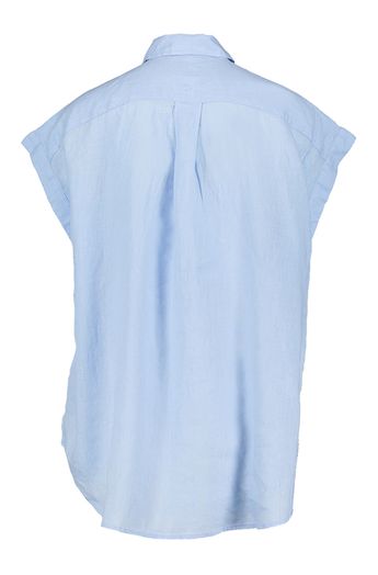 Baby blue linnen lange bloes Ralph Lauren 