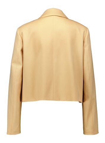 Beige korte vest Liviana Conti 
