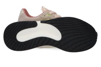 Multicolor sneakers met lime groen detail Moerund Premiata