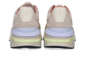 Multicolor sneakers met lime groen detail Moerund Premiata