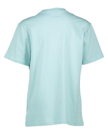 Muntgroene katoenen t-shirt met ronde hals en korte mouwen Ralph Lauren