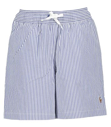 Blauwe gestreepte zwemshort Ralph Lauren 