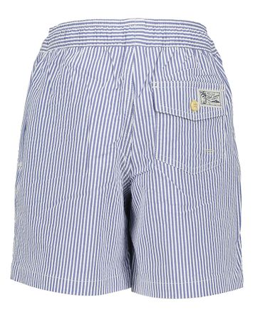 Blauwe gestreepte zwemshort Ralph Lauren 