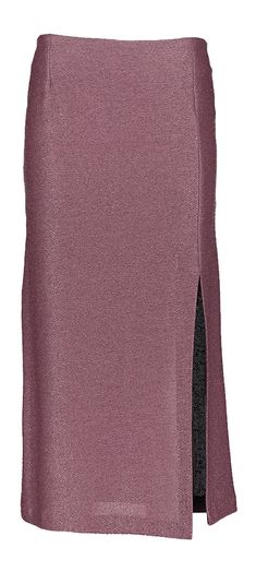 Bordeaux halflange rok in structuur Elle March23
