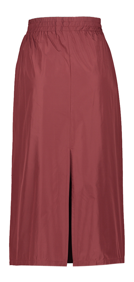 Bordeaux kleurige rok met split achteraan March 23