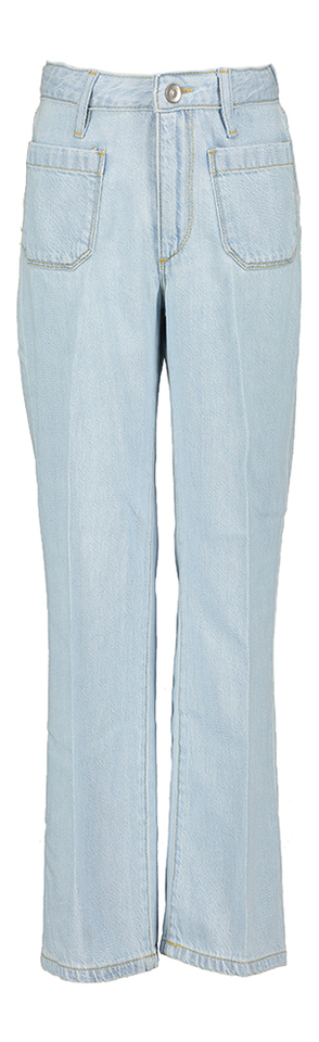 Lichtblauwe jeans met opgestikte zakken Bellerose