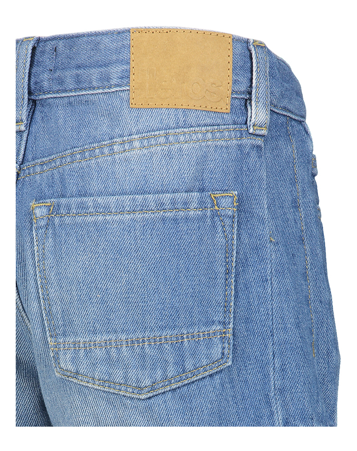 Blauwe jeansshort Bellerose
