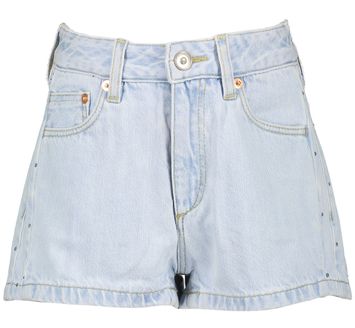 Lichtblauwe jeans short met steentjes Bellerose