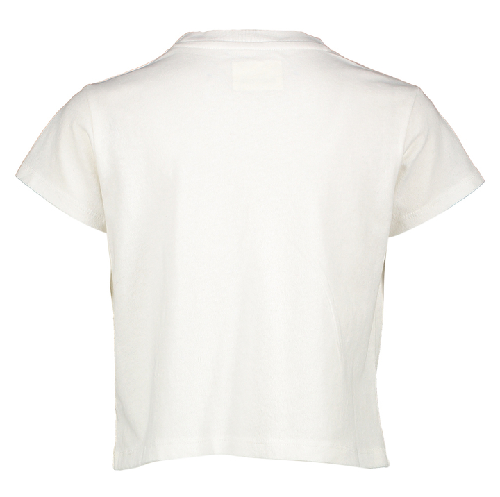 Witte t-shirt don't panic Bellerose girls