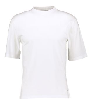 Bellerose Witte t-shirt met surfplank opdruk