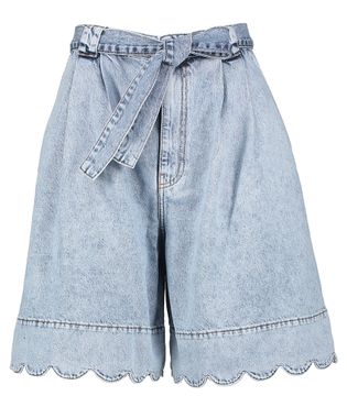 Stella Nova Denim moon wash baggy short