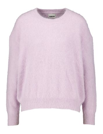 Lila fluffy trui Datus Bellerose