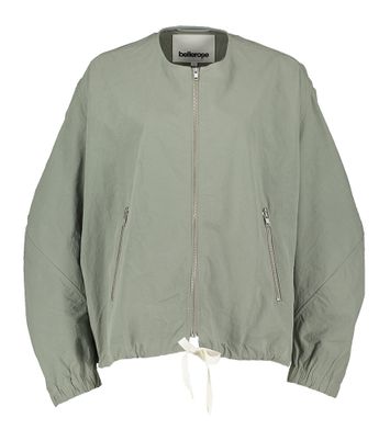 Kaki oversized vest in parachute stof Helsink Bellerose 