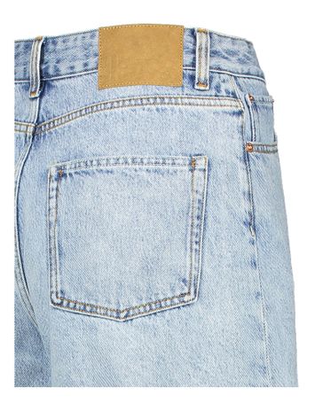Blauwe jeansshort met hoge taille Bellerose 