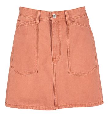 Oranje korte rok Pheba Bellerose