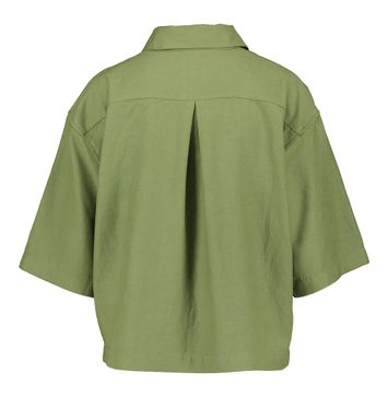 Kaki korte oversized bloes Bellerose