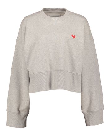 Grijze korte sweater Bellerose 