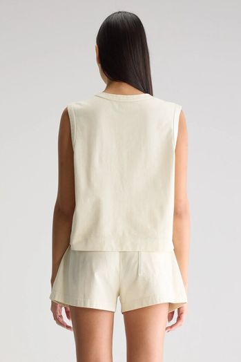 Beige wijde top Bellerose 