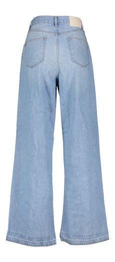 Lichtblauwe wide leg jeans Parthe Bellerose