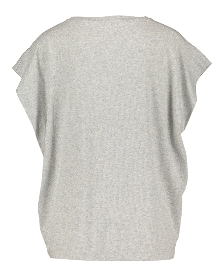 Grijze oversized t-shirt Vice Bellerose