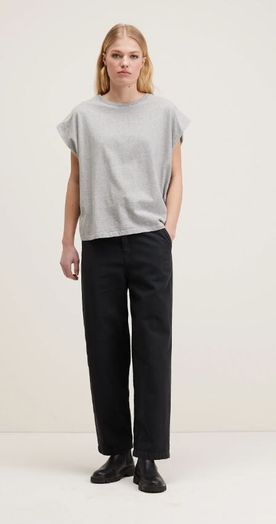 Grijze oversized t-shirt Vice Bellerose