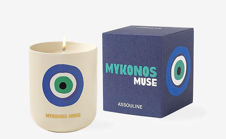 Mykonos muse scented candle  Assouline 