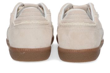 Cream lage sneakers met kant Chrochet Alohas