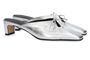 Zilver slipper met hak Amar Alohas