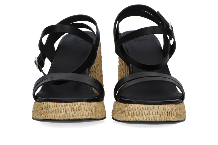 Negro Victoria sandaal met blokhak Castaner 