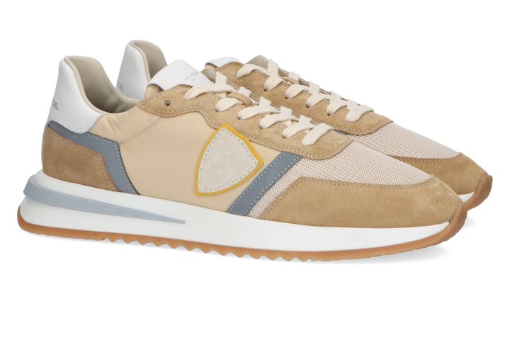 Beige lage sneakers Philippe Model