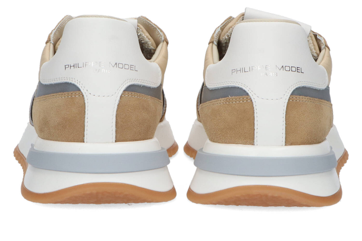 Beige lage sneakers Philippe Model