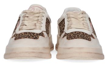 Witte sneakers met dierenprint Ghoud