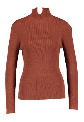 Her Roestkleurige aansluitende pull Wilder