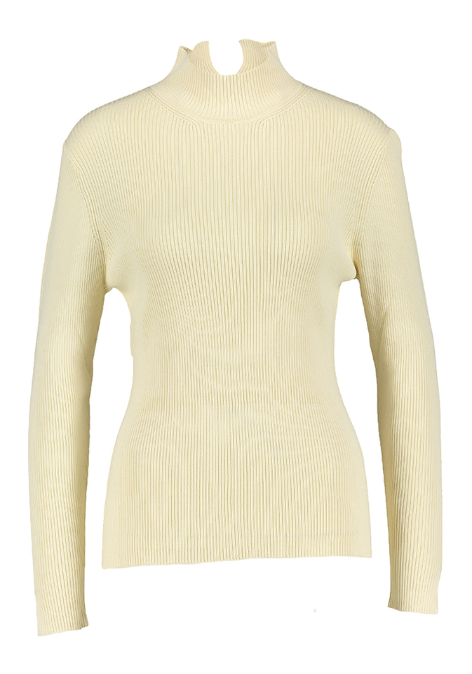 Ecru aansluitende pull Wilder Her