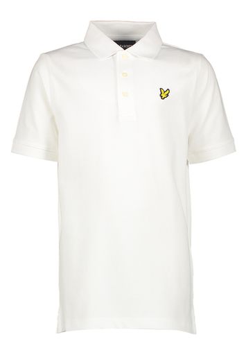 Witte polo met korte mouwen Lyle& Scott 