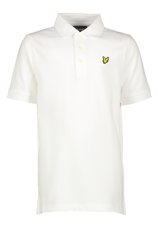 Witte polo met korte mouwen Lyle& Scott 
