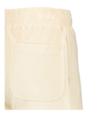 Beige sweatshort in badstof Lyle & Scott