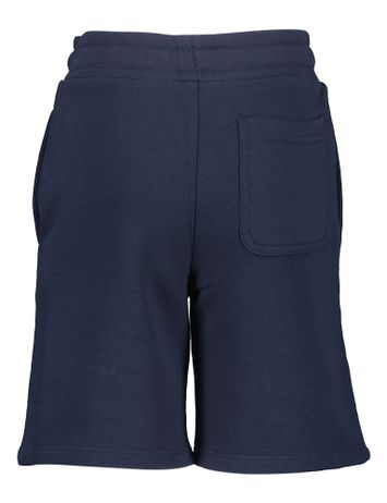 Donkerblauwe katoenen sweatshort Lyle & Scott