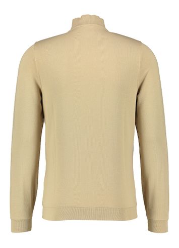 Beige trui met rits Lyle& Scott 