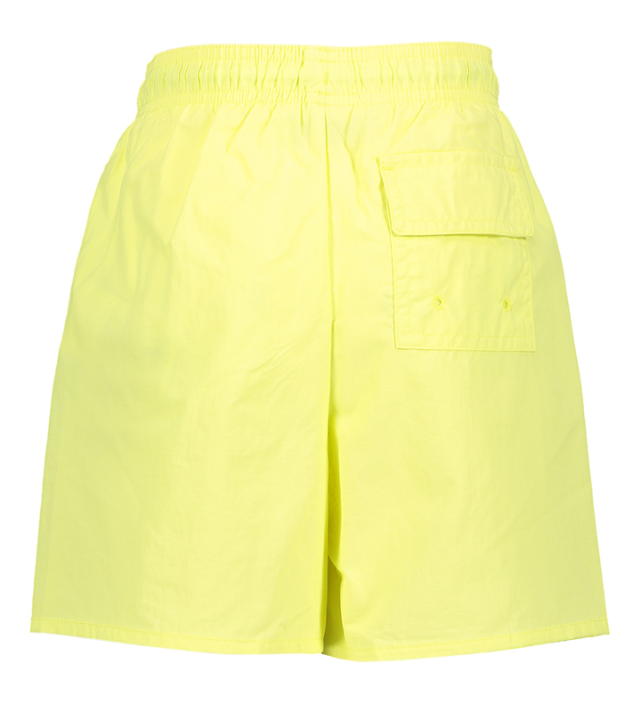 Gele zwemshort met merklogo Lyle & Scott