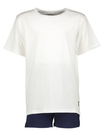 Pyjama wit en donkerblauw Lyle & Scott 