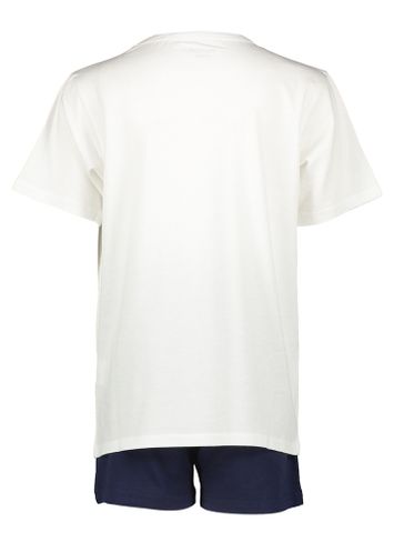 Pyjama wit en donkerblauw Lyle & Scott 